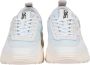 D.a.t.e. Witte Leren Sneakers met Grijze Details White Dames - Thumbnail 20