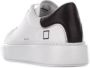 D.a.t.e. Witte leren sneakers met contrasterende kleur op de hiel White Dames - Thumbnail 5