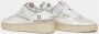 D.a.t.e. Witte Roze Leren Sneakers White Dames - Thumbnail 5