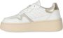 D.a.t.e. Witte Platinum Leren Sneakers White Dames - Thumbnail 3