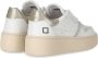 D.a.t.e. Witte Platinum Leren Sneakers White Dames - Thumbnail 4
