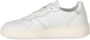 D.a.t.e. Witte Court Sneakers Geperforeerd Logo White Dames - Thumbnail 3