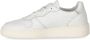 D.a.t.e. Witte Court Sneakers Geperforeerd Logo White Dames - Thumbnail 9