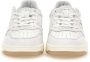 D.a.t.e. Witte Sneakers met Vetersluiting en Leren Details White Dames - Thumbnail 8