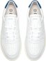 D.a.t.e. Wit-Blauw Leren Sneakers White Heren - Thumbnail 13