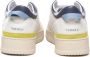D.a.t.e. Leren Wit Blauwe Sneakers Multicolor Heren - Thumbnail 14