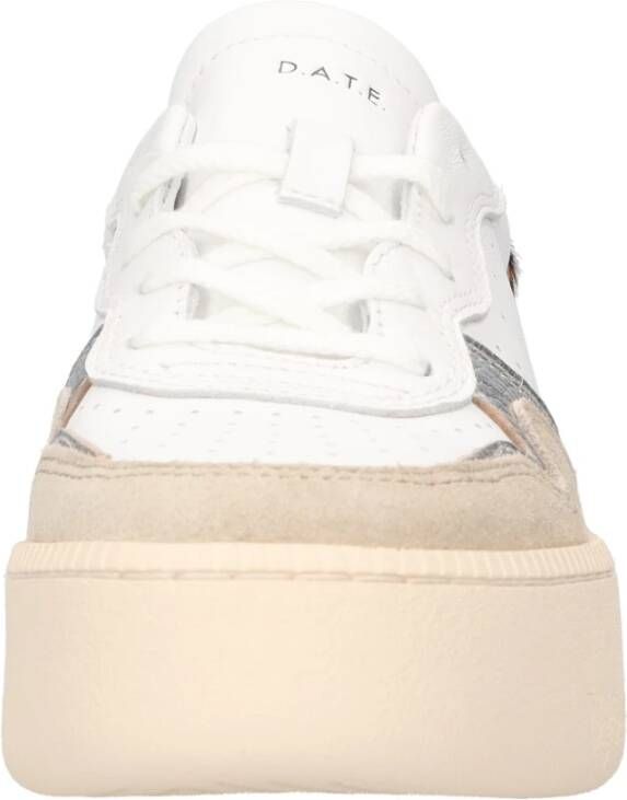 D.a.t.e. Sneakers White Multicolor Dames
