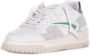 D.a.t.e. Witte Leren Sneakers met Groene Details White Heren - Thumbnail 9