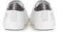 D.a.t.e. Witte Leren Sneakers met Zilveren Laminaat White Dames - Thumbnail 8