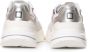 D.a.t.e. Witte Sneakers met Glanzend Fuchsia en Ivoor Leren Details White Dames - Thumbnail 9
