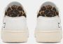 D.a.t.e. Ivory Lage Sneakers met Suède Details en Ponyhaar Patch Beige Dames - Thumbnail 2