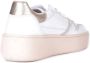 D.a.t.e. Witte Leren Sneakers met Ventilatiegaten en Luxe Gouden Hiel White Dames - Thumbnail 3