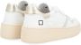 D.a.t.e. Witte Leren Sneakers met Ventilatiegaten en Luxe Gouden Hiel White Dames - Thumbnail 15