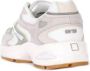 D.a.t.e. Witte hardloopschoenen met suède en TPU-inzetstukken White Dames - Thumbnail 7