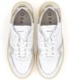 D.a.t.e. Witte Leren Sneakers met Ventilatiegaten en Luxe Gouden Hiel White Dames - Thumbnail 12