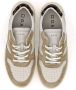 D.a.t.e. Ivory Lage Sneakers met Suède Details en Ponyhaar Patch Beige Dames - Thumbnail 9