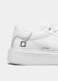 D.a.t.e. Witte Leren Lage Sneakers Model: Sfera White Dames - Thumbnail 4