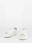D.a.t.e. Witte Leren Sneakers met Zilveren Laminaat White Dames - Thumbnail 7