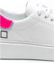 D.a.t.e. Sfera Fluo Dames Sneakers White Dames - Thumbnail 4