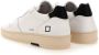 D.a.t.e. Witte sneakers met geperforeerde neus en geëmbosseerd logo White Heren - Thumbnail 14