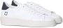 D.a.t.e. Witte Sneakers met Ingegraveerde Letters White Heren - Thumbnail 7