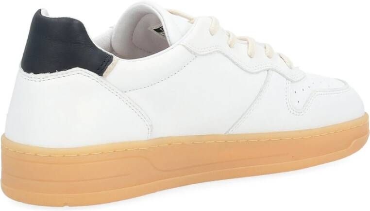 D.a.t.e. Basic Court 2.0 Sneakers Wit Leer Wit Heren