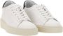 D.a.t.e. Witte Lage Sneakers van Leer met Geëmbosseerde Details White Heren - Thumbnail 10