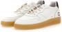 D.a.t.e. Witte sneakers met geperforeerde details White Heren - Thumbnail 10