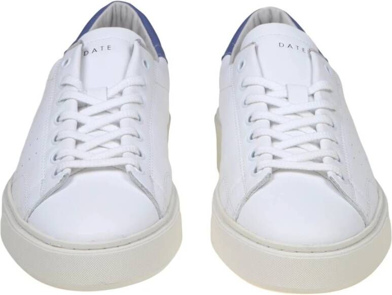 D.a.t.e. Levante Leren Sneakers Wit Heren