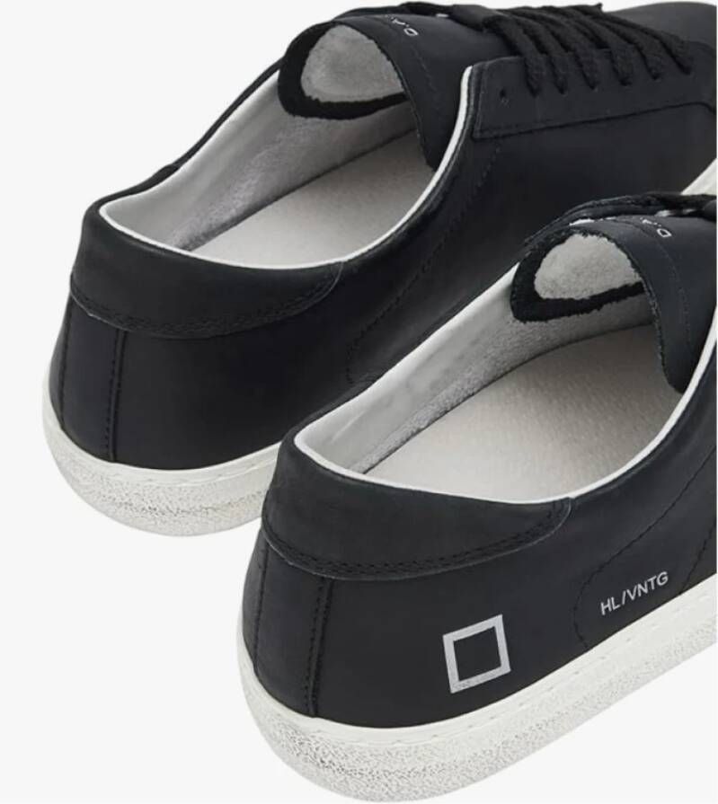 D.a.t.e. Zwarte Sneakers Zwart Heren