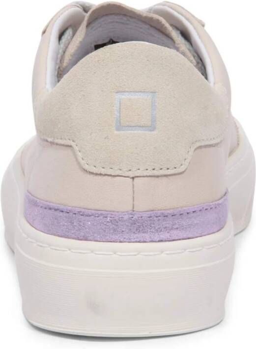 D.a.t.e. Sonica Mono Ivory Sneakers