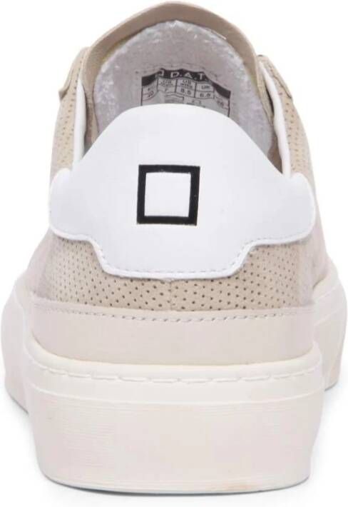 D.a.t.e. Sonica Powder Beige Sneakers