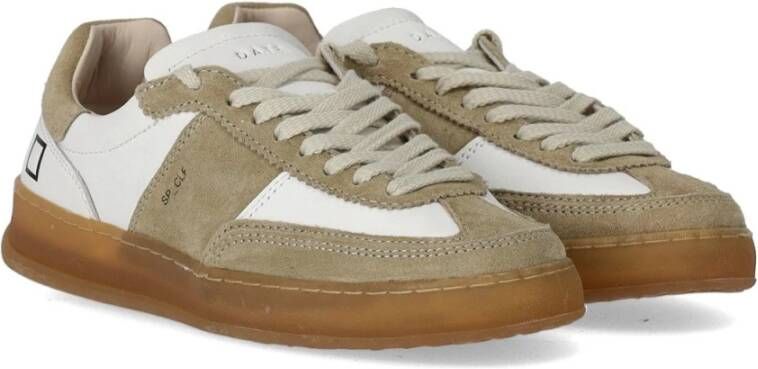 D.a.t.e. Sportieve witte beige sneaker Multicolor Dames