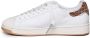 D.a.t.e. Witte Bruine Sneaker met Suède Inzet White - Thumbnail 9