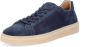 D.a.t.e. Blauwe Suède Sonica Lage Sneakers Blauw Heren - Thumbnail 3