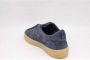 D.a.t.e. Blauwe Suède Sonica Lage Sneakers Blauw Heren - Thumbnail 4