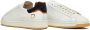 D.a.t.e. Witte Sneakers met Crèmewitte Rubberen Neus en Suède Tong White Heren - Thumbnail 13