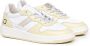 D.a.t.e. Witte leren sneaker met logo Multicolor Dames - Thumbnail 7