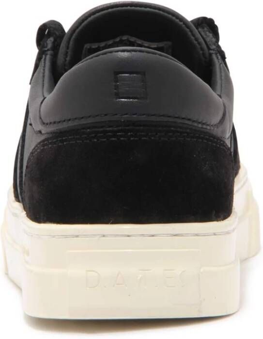 D.a.t.e. Studio Calf Zwarte Sneakers