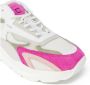 D.a.t.e. Witte leren sneaker met fuchsia details Multicolor Dames - Thumbnail 16