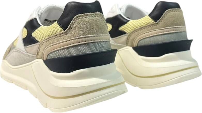 D.a.t.e. Suède sneaker met gelzool Multicolor Heren