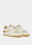 D.a.t.e. Witte Leren Platte Schoenen Geperforeerde Neus White Heren - Thumbnail 6