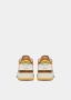 D.a.t.e. Witte Leren Platte Schoenen Geperforeerde Neus White Heren - Thumbnail 8