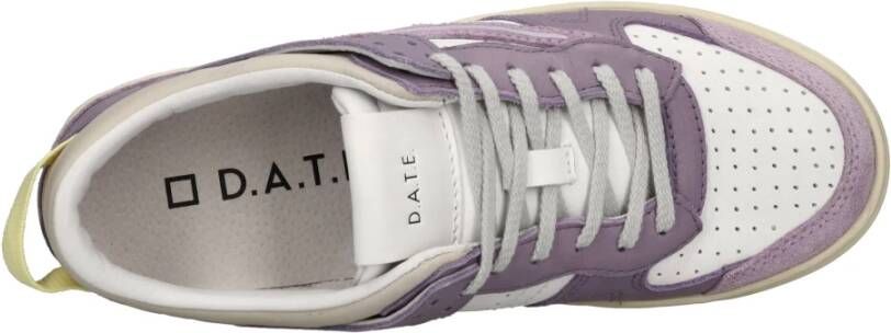 D.a.t.e. Torneo Bicolorbianco-Viola Sneakers