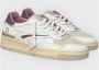 Date Sneakers W421-TP-CA-IP TORNEO PURE CALF-WHITE PURPLE - Thumbnail 3