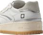 D.a.t.e. Witte Suède Sneakers met Leren Label - Thumbnail 4
