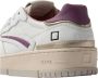 Date Sneakers W421-TP-CA-IP TORNEO PURE CALF-WHITE PURPLE - Thumbnail 5