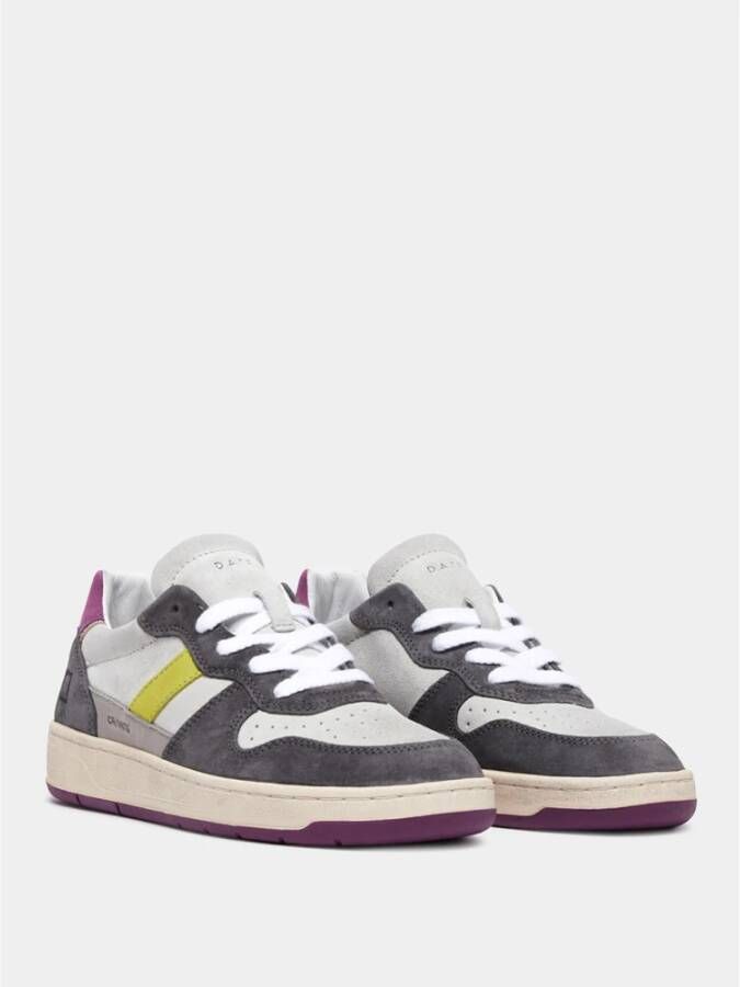 D.a.t.e. Vintage Court Sneakers voor vrouwen Multicolor Dames