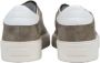 D.a.t.e. Vintage Groene Militaire Sneakers Grijs Heren - Thumbnail 4