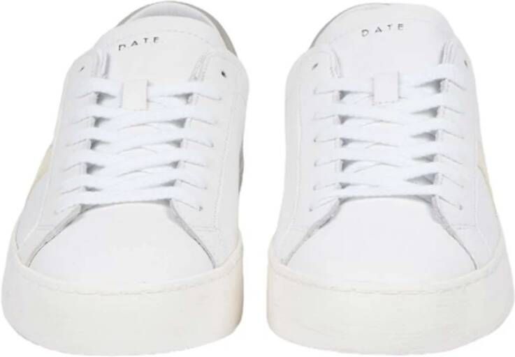 D.a.t.e. Vintage Hill Low Wit en Grijs Sneakers White Heren